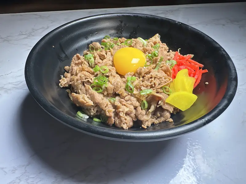 Gyudon (Beef Rice Bowl)